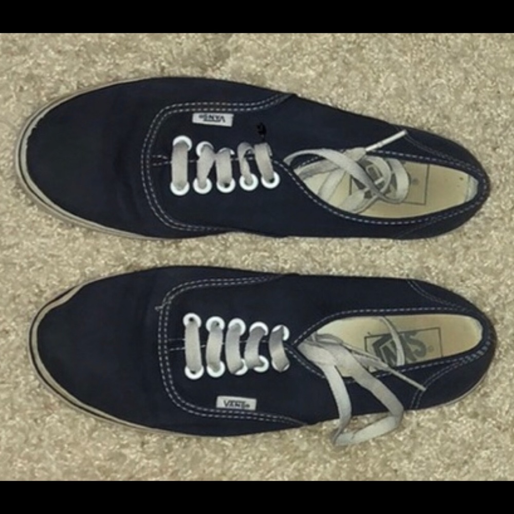 Blue Vans Reserved